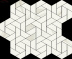 Плитка Italon Метрополис Калакатта Голд Айкон мозаика арт. 620110000152 (28,6x38,7)